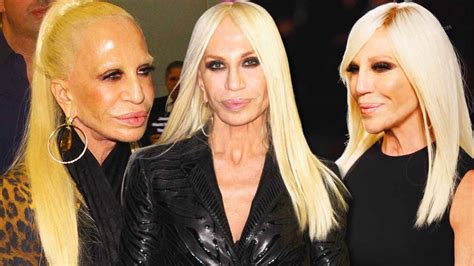 versace donatella wiek|what happened to donatella versace.